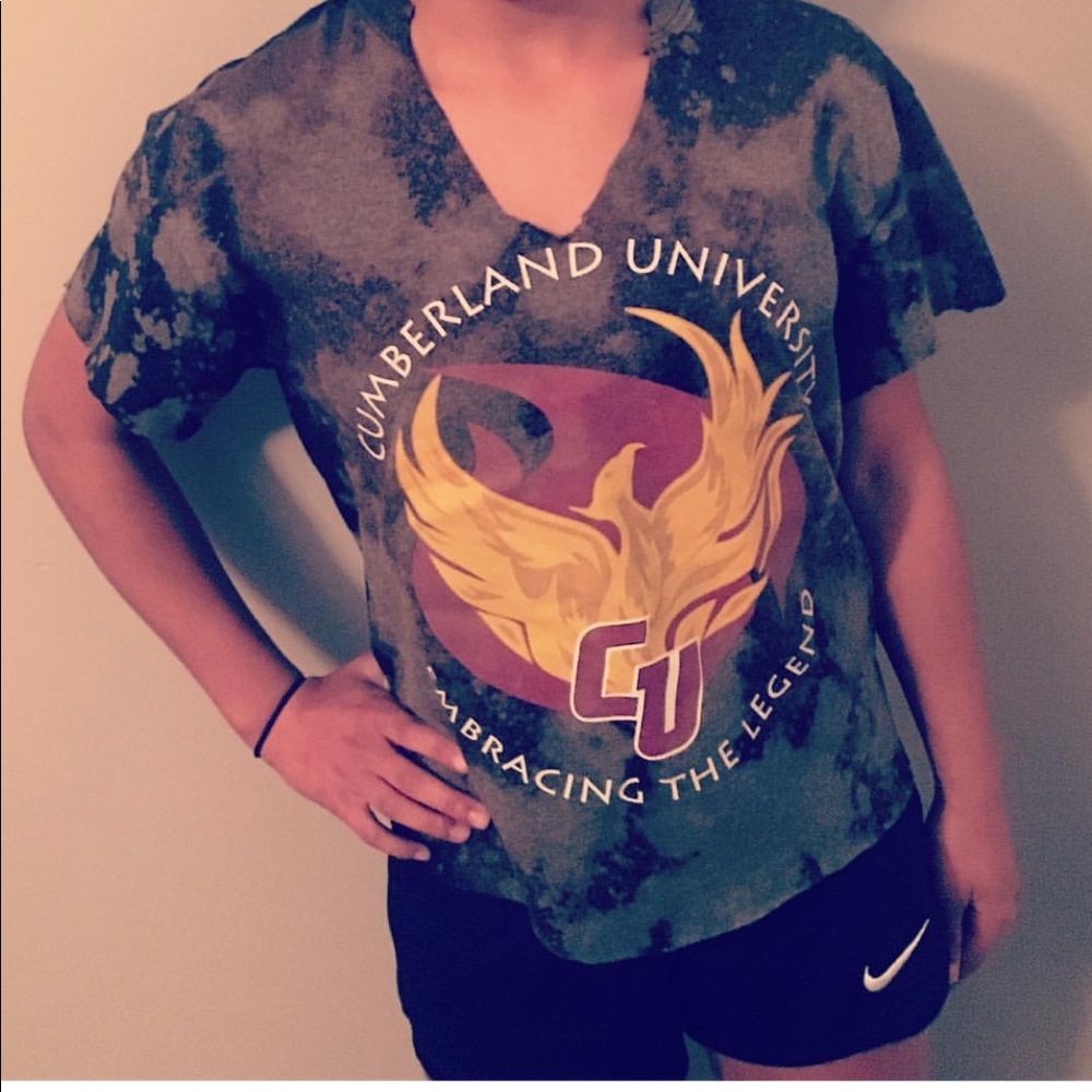 Distressed tee